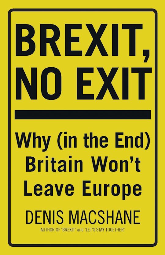 Brexit, No Exit cover
