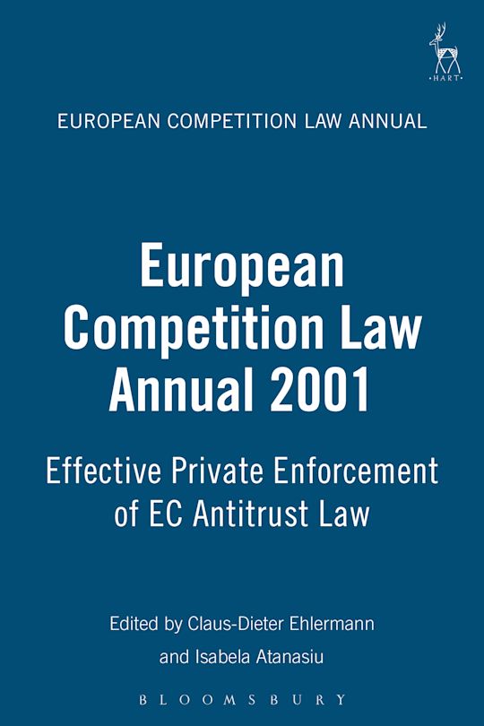 European Competition Law Annual 2001 cover