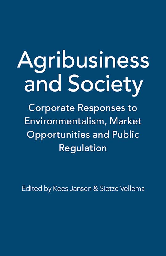 Agribusiness and Society cover