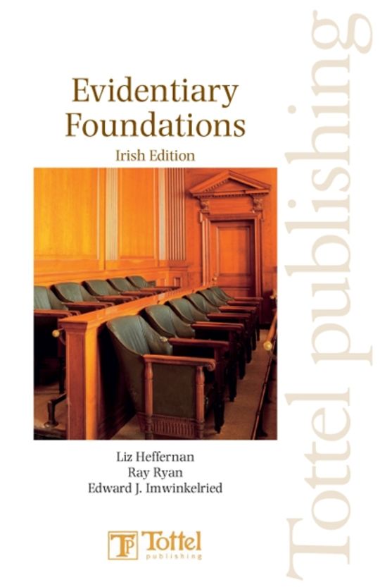 Evidentiary Foundations cover