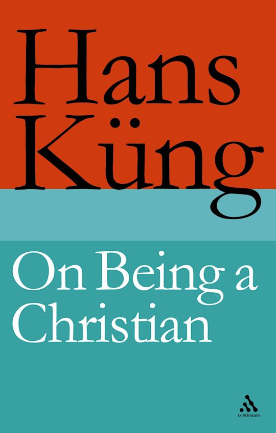 On Being a Christian cover