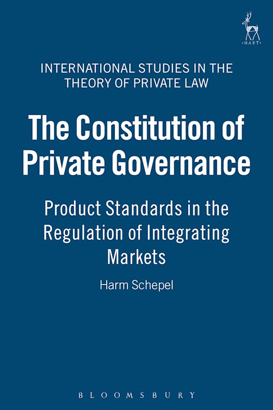 The Constitution of Private Governance cover