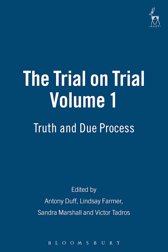 The Trial on Trial: Volume 1 cover