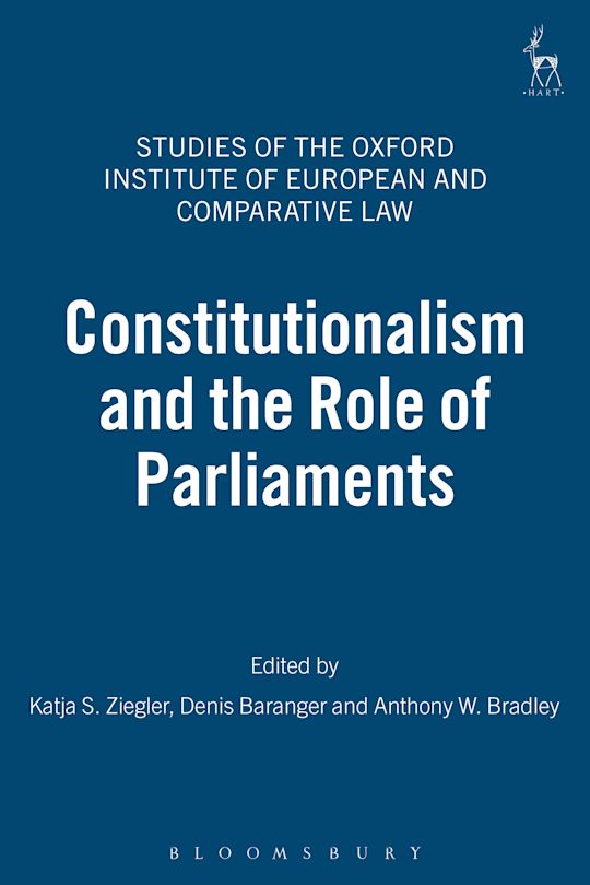 Constitutionalism and the Role of Parliaments cover