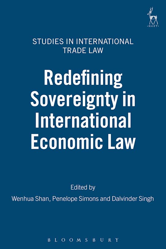 Redefining Sovereignty in International Economic Law cover