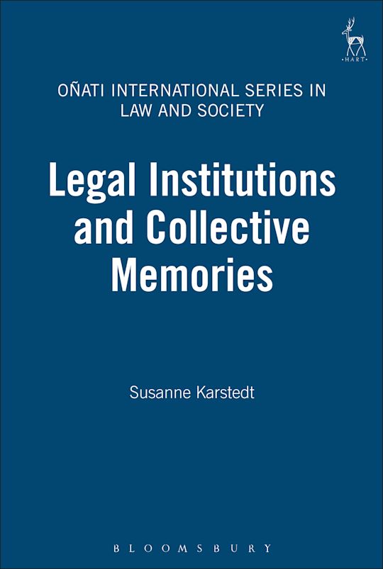 Legal Institutions and Collective Memories cover