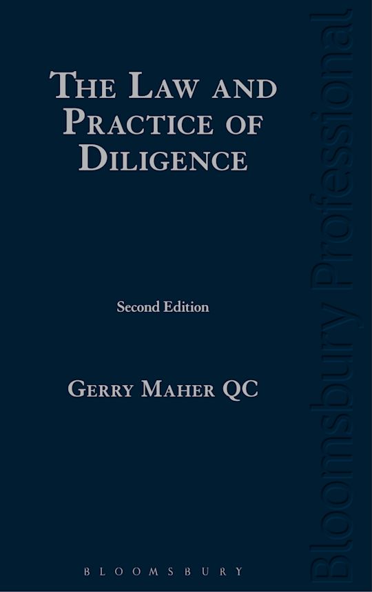 The Law and Practice of Diligence cover
