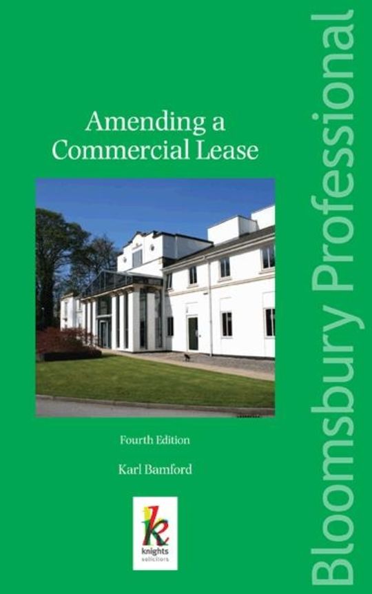 Amending a Commercial Lease cover