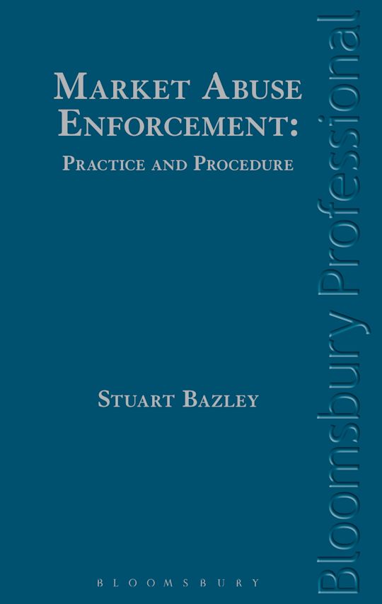 Market Abuse Enforcement: Practice and Procedure cover