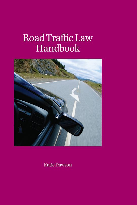 Road Traffic Law Handbook cover