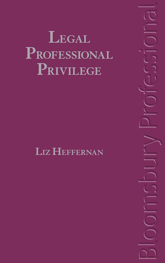 Legal Professional Privilege cover