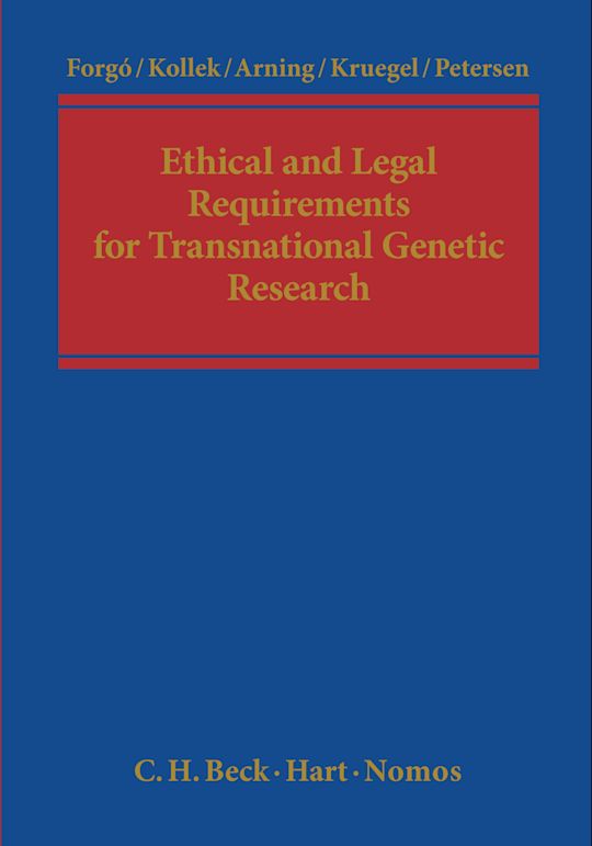 Ethical and Legal Requirements of Transnational Genetic Research cover