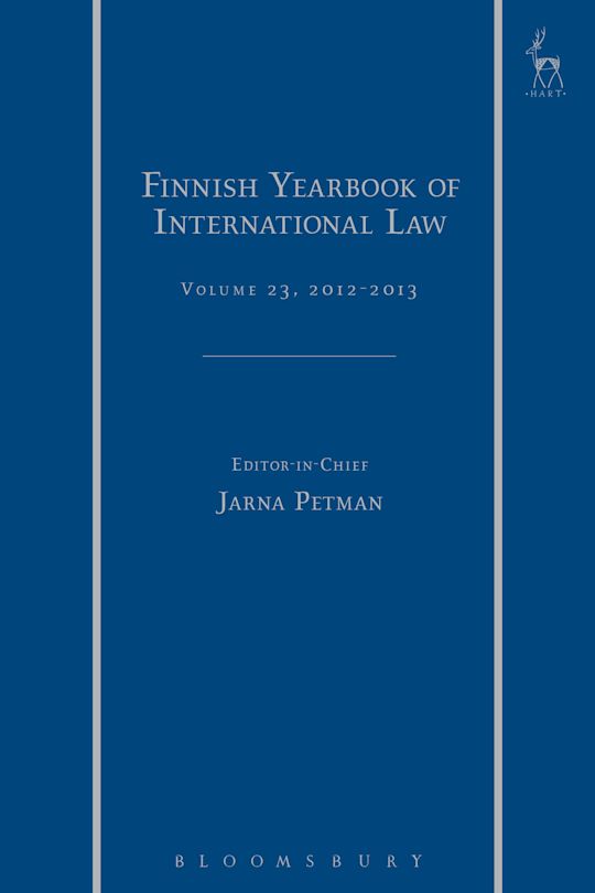 Finnish Yearbook of International Law, Volume 23, 2012-2013 cover