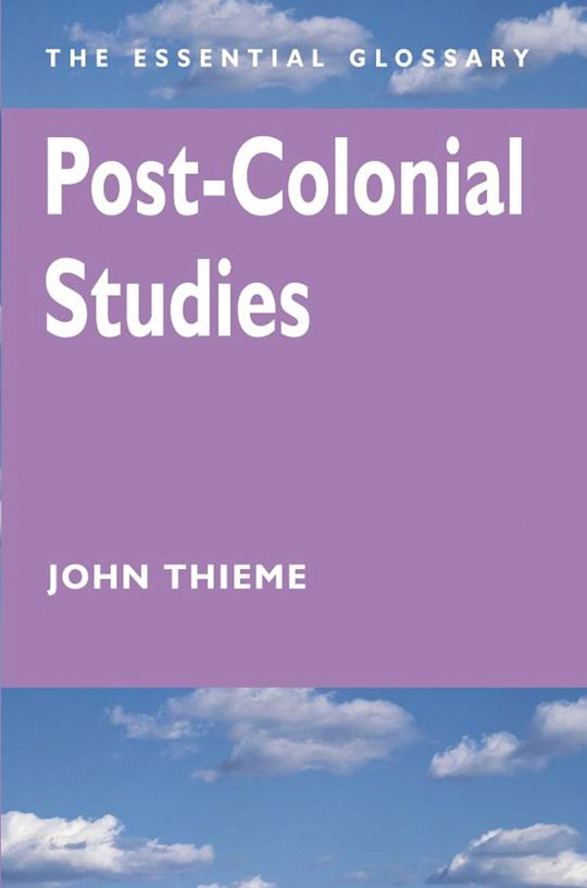 Post-Colonial Studies cover