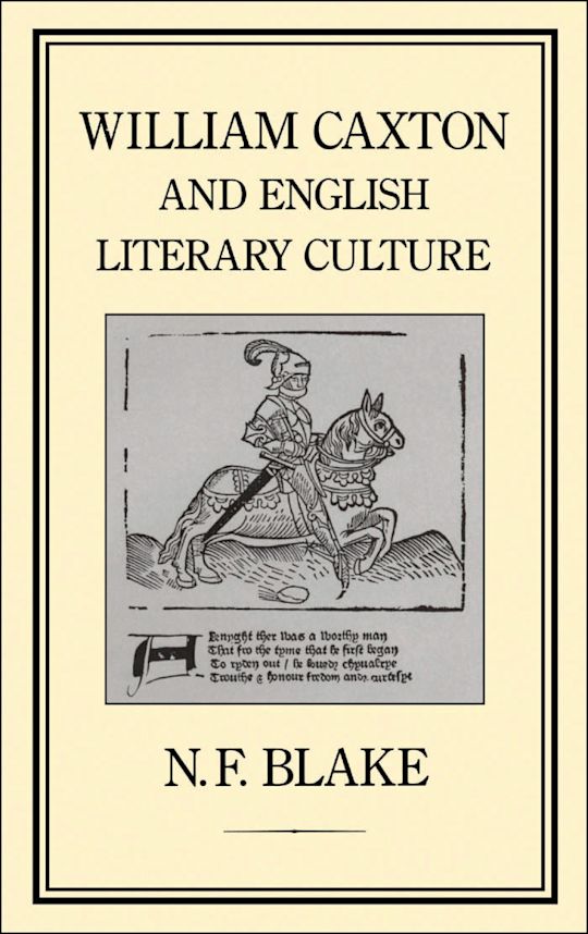 William Caxton and English Literary Culture cover
