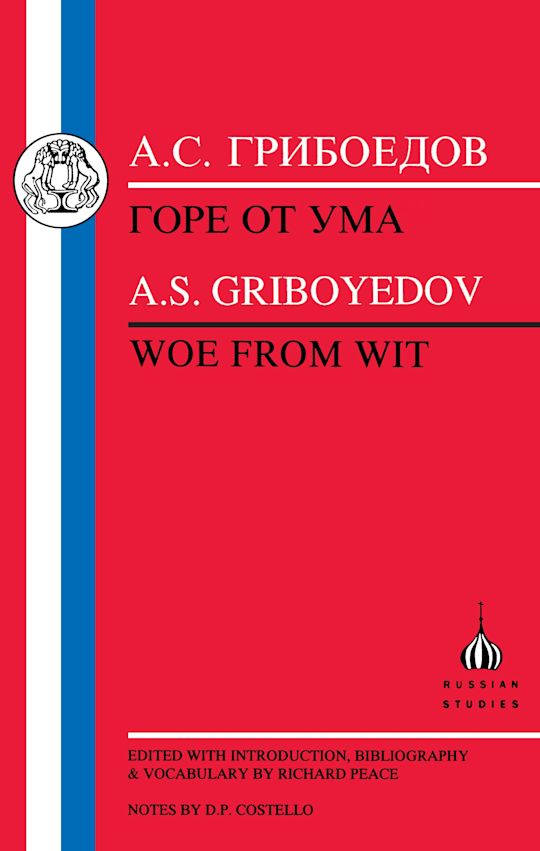Griboyedov: Woe from Wit cover