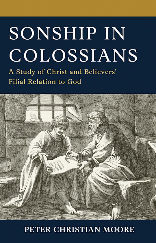 Sonship in Colossians cover