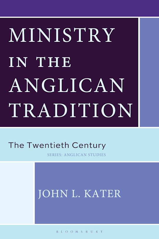Ministry in the Anglican Tradition cover