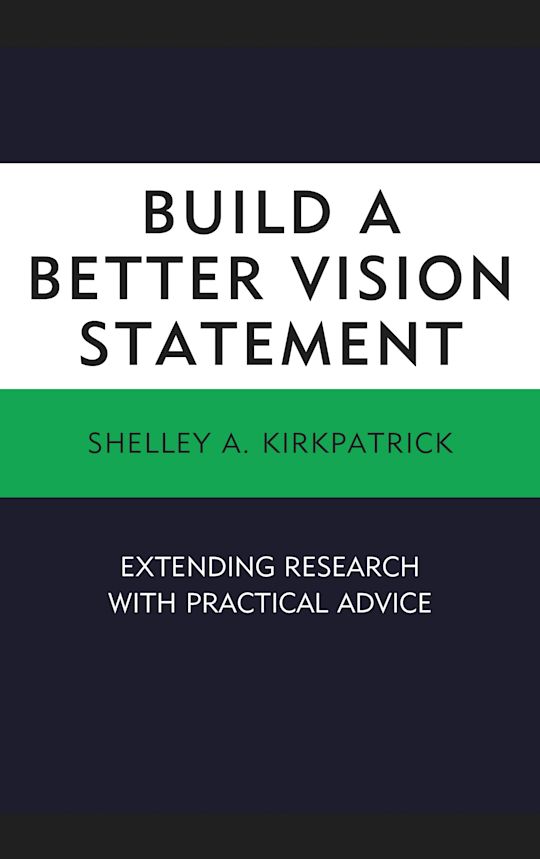 Build a Better Vision Statement cover