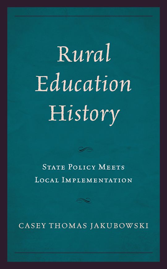 Rural Education History cover