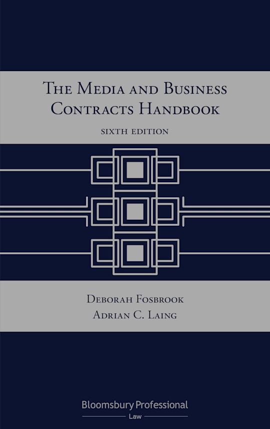 The Media and Business Contracts Handbook cover