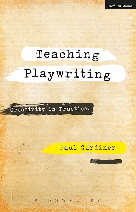 Teaching Playwriting cover