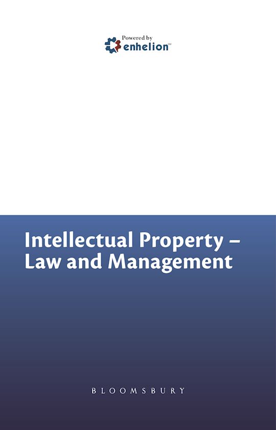 Intellectual Property-Law and Management cover