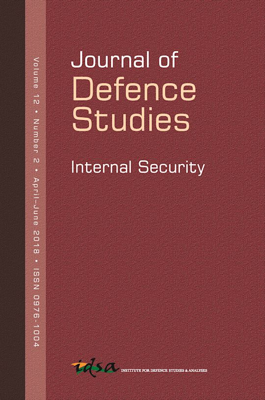 Journal of Defence Studies cover