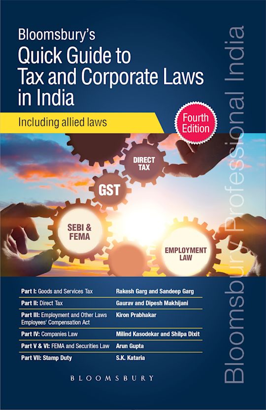 Guide to Tax and Corporate Laws in India cover