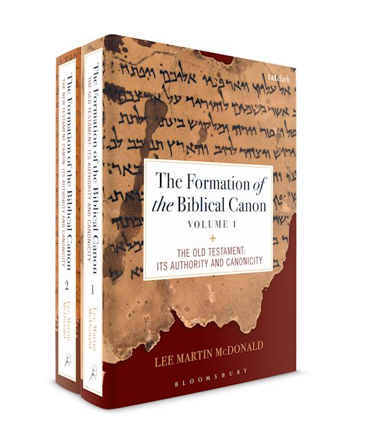 The Formation of the Biblical Canon: 2 Volumes cover