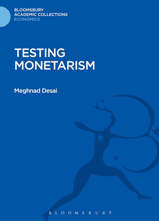 Testing Monetarism cover
