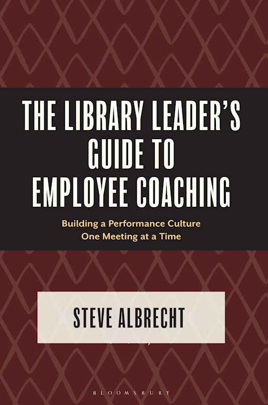 The Library Leader's Guide to Employee Coaching cover