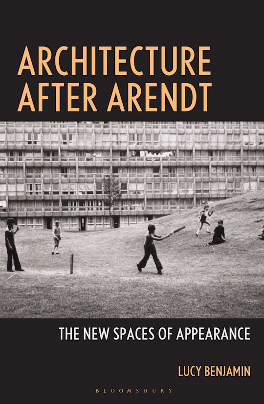 Architecture after Arendt cover
