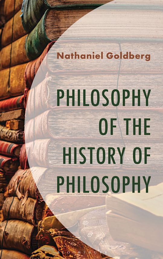 Philosophy of the History of Philosophy cover
