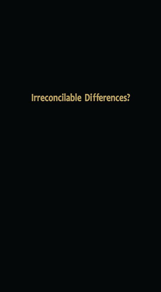 Irreconcilable Differences? cover