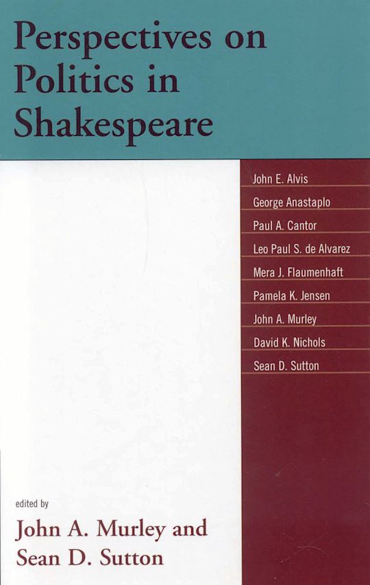 Perspectives on Politics in Shakespeare cover