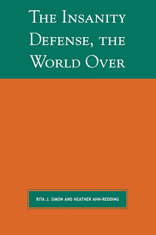 The Insanity Defense the World Over cover