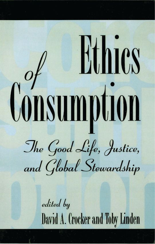 Ethics of Consumption cover