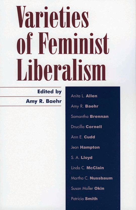 Varieties of Feminist Liberalism cover