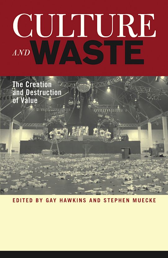 Culture and Waste cover
