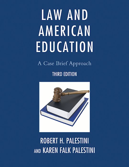Law and American Education cover