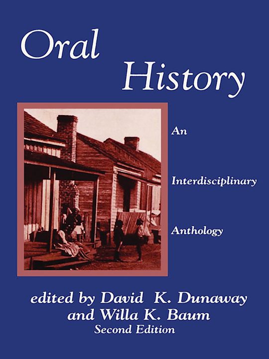 Oral History cover