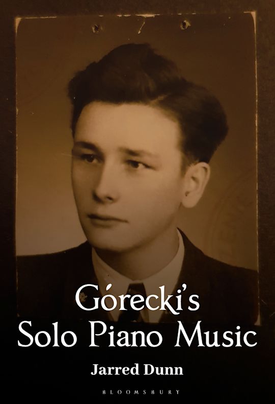 Górecki’s Solo Piano Music cover