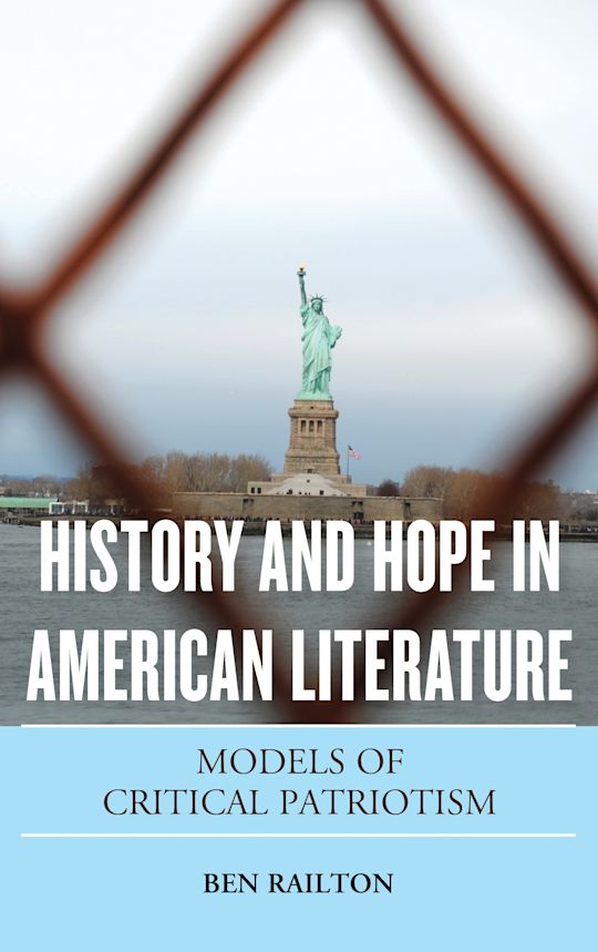History and Hope in American Literature cover