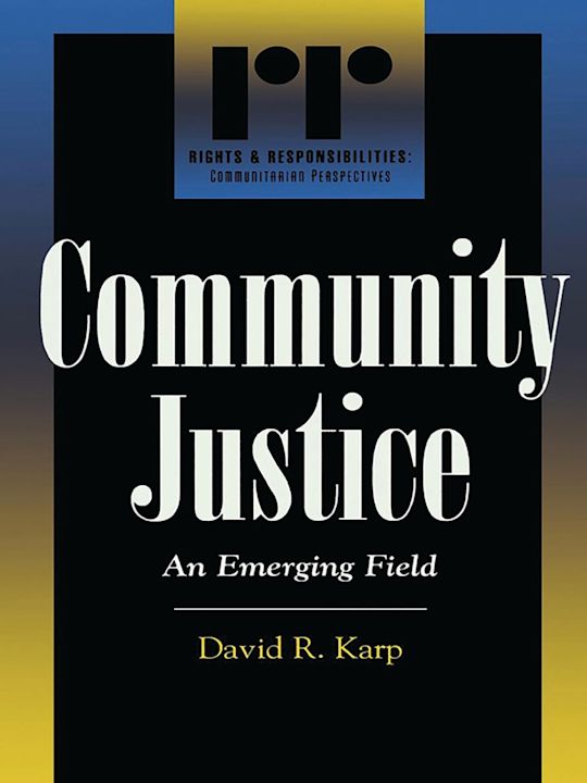 Community Justice cover