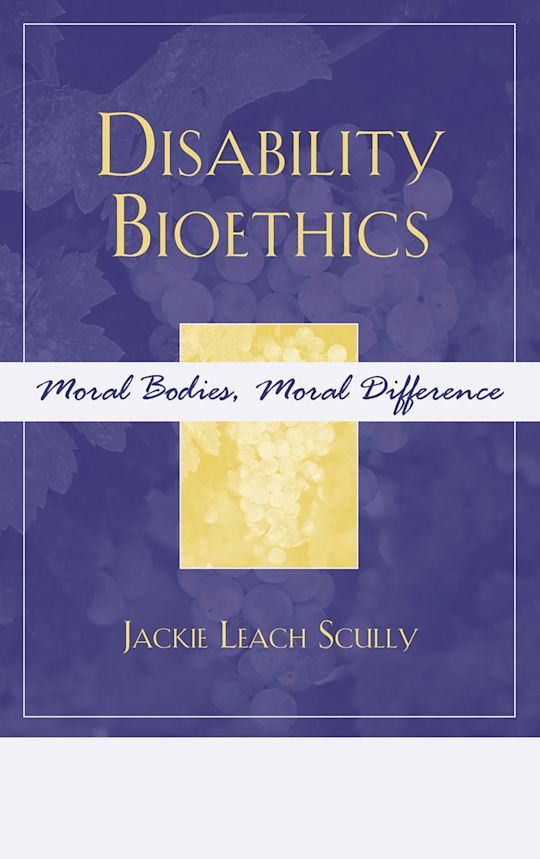 Disability Bioethics cover