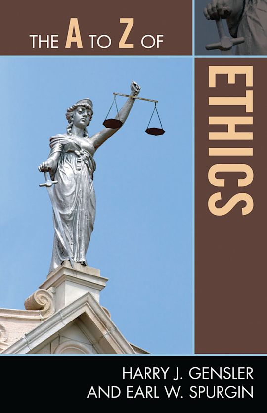 The A to Z of Ethics cover
