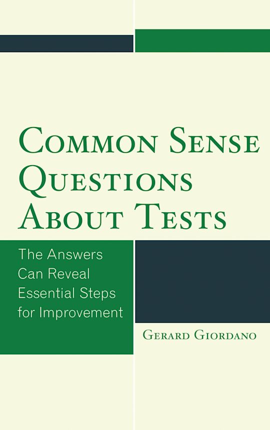 Common Sense Questions about Tests cover