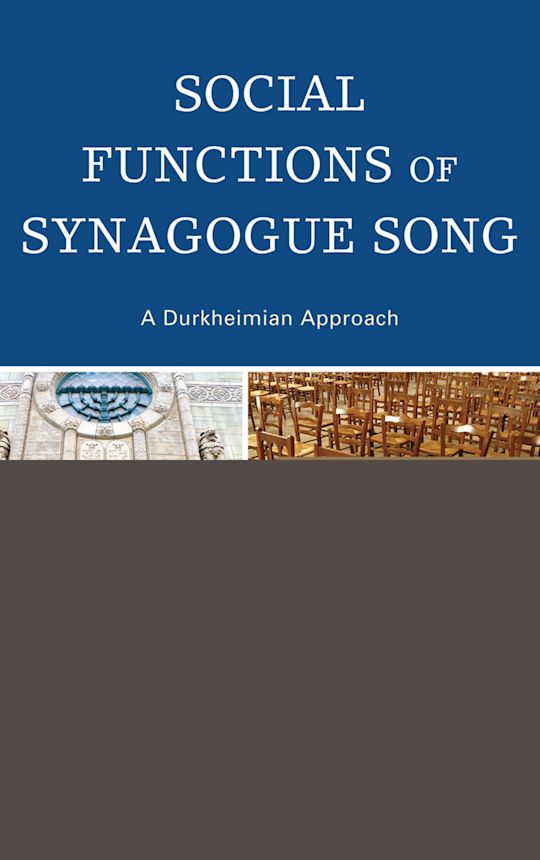 Social Functions of Synagogue Song cover