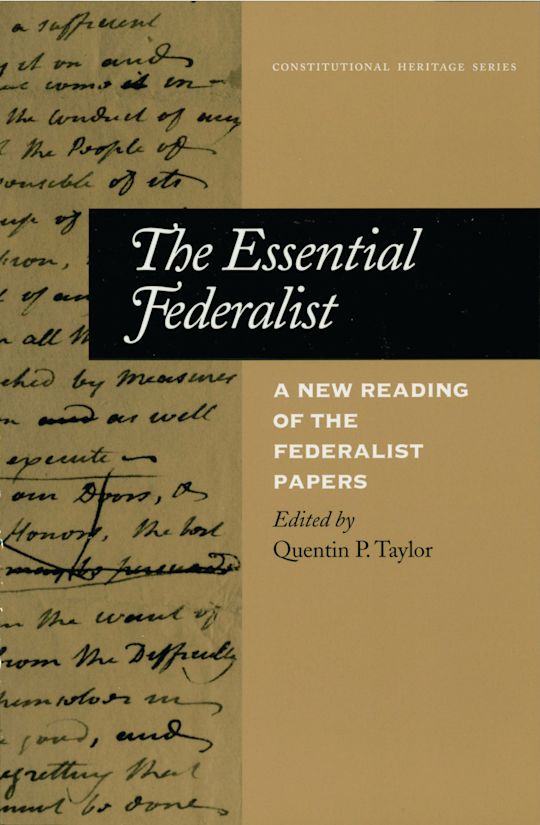 The Essential Federalist cover